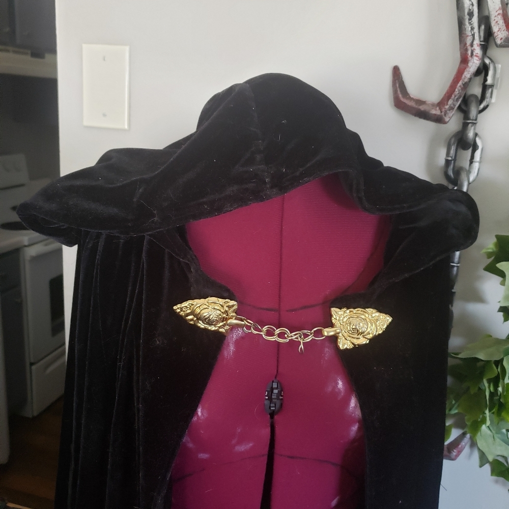 Velvet cloak